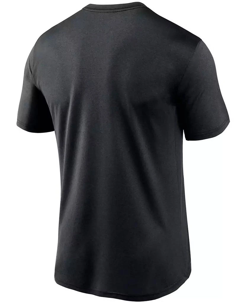 NIKE Men's Big and Tall Black Baltimore Ravens Logo Essential Legend Performance T-shirt 2