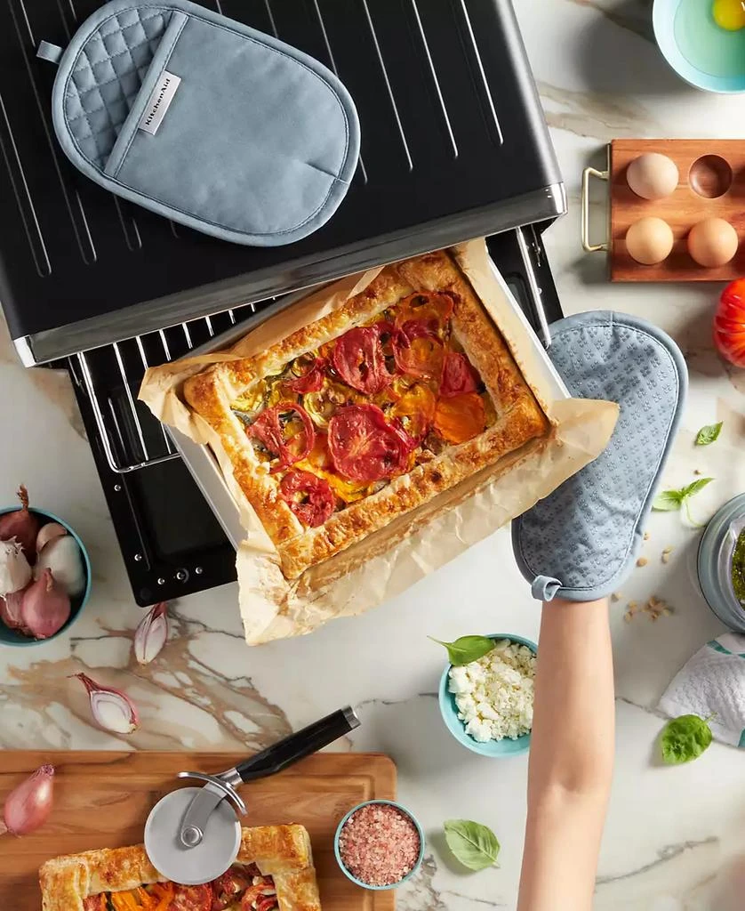 KitchenAid Asteroid Pot Holder 2-Pack Set, 7" x 10" 5