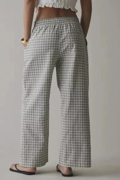Urban Renewal ReMADE By UO Remnants Check Gingham Pull-On Pant 3