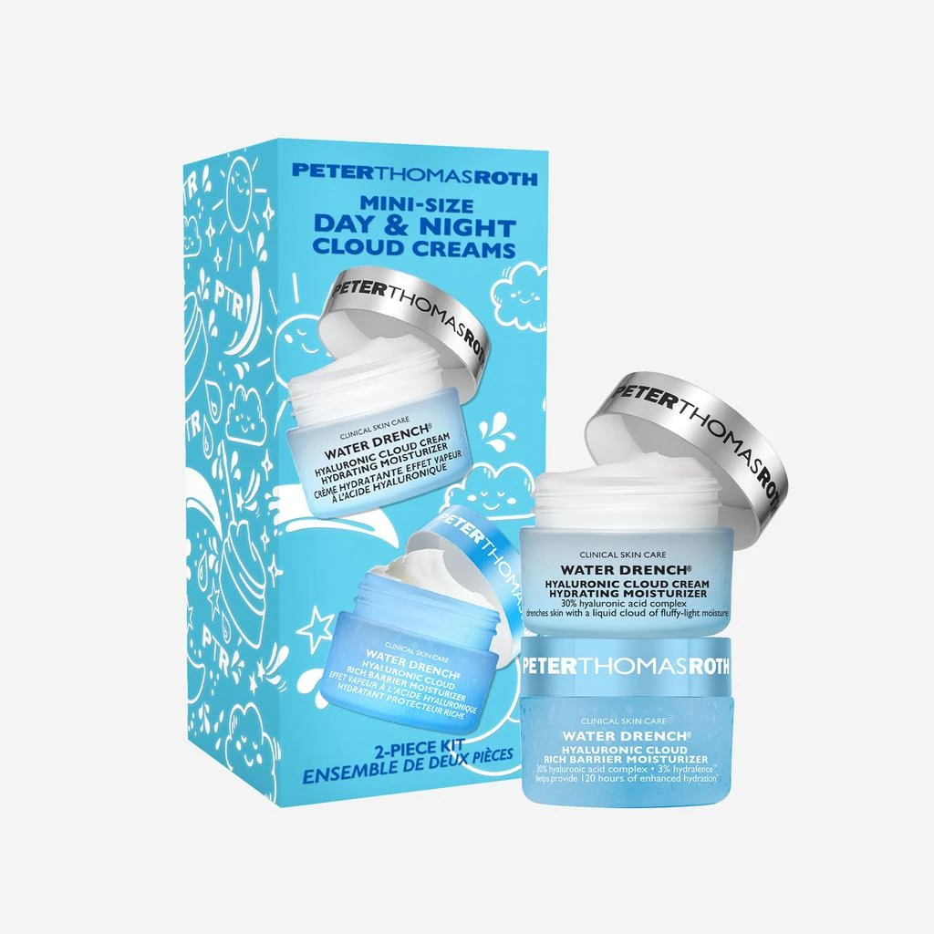 Peter Thomas Roth Mini-Size Day & Night Cloud Creams 2-Piece Kit