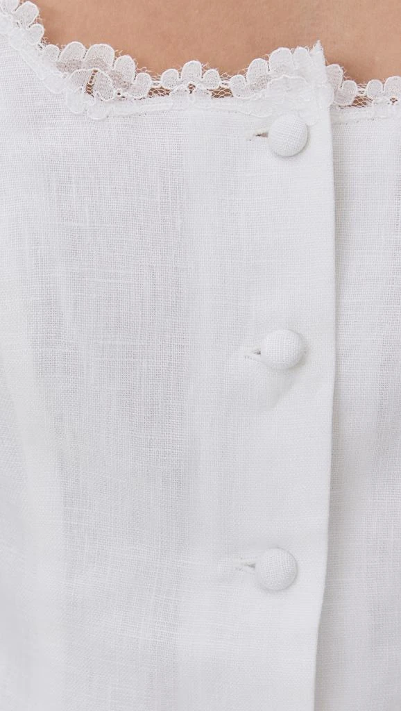 Reformation Anabella Linen Top 5