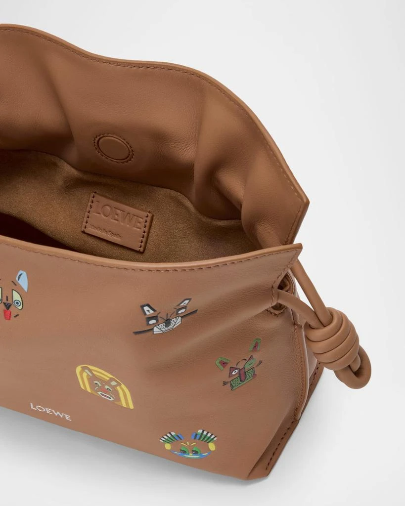 Loewe x Louis Wain Flamenco Clutch Bag in Leather 3