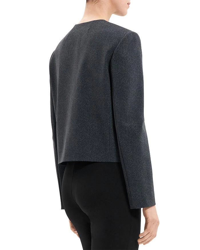 Theory Cropped Tweed Jacket 2