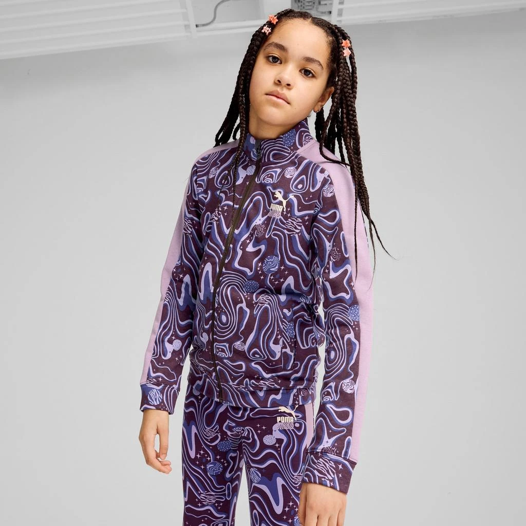 Puma PUMA Big Kids' Girls' LAVA LAND Track Jacket 3