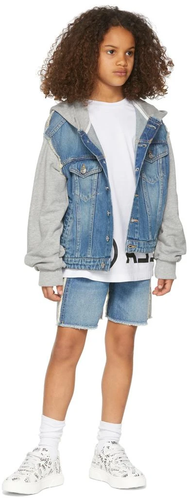 MAISON MARGIELA Kids White Logo Sneakers 5