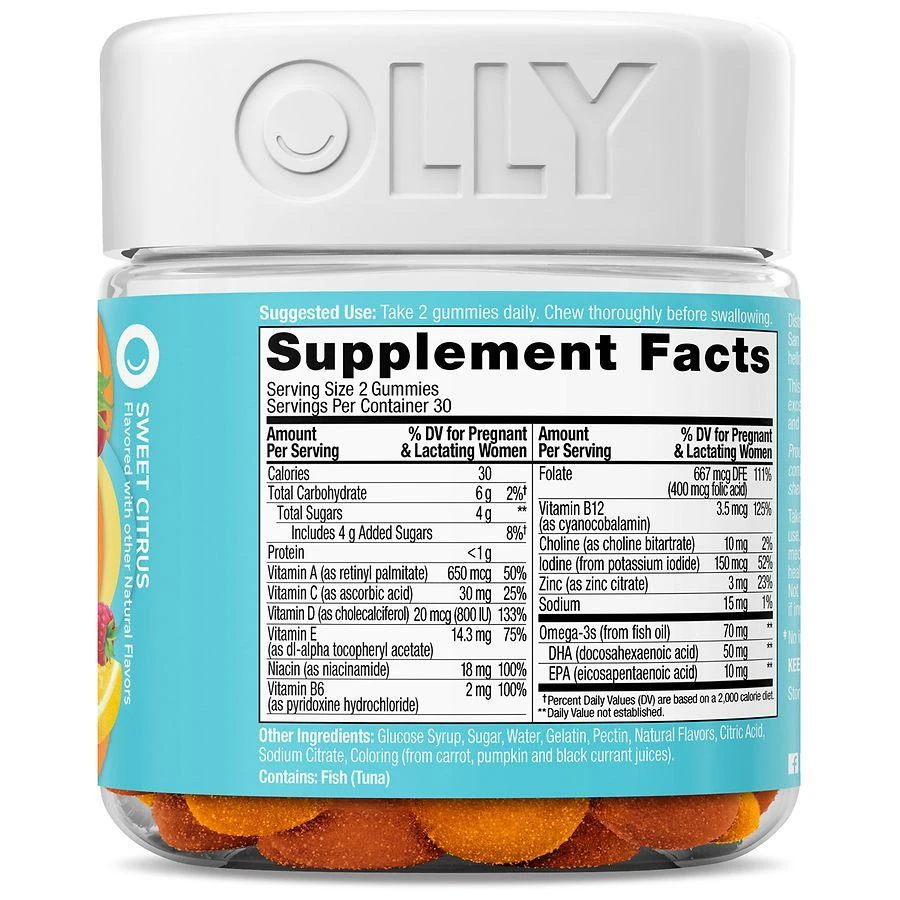 OLLY Prenatal Multi Sweet Citrus 5