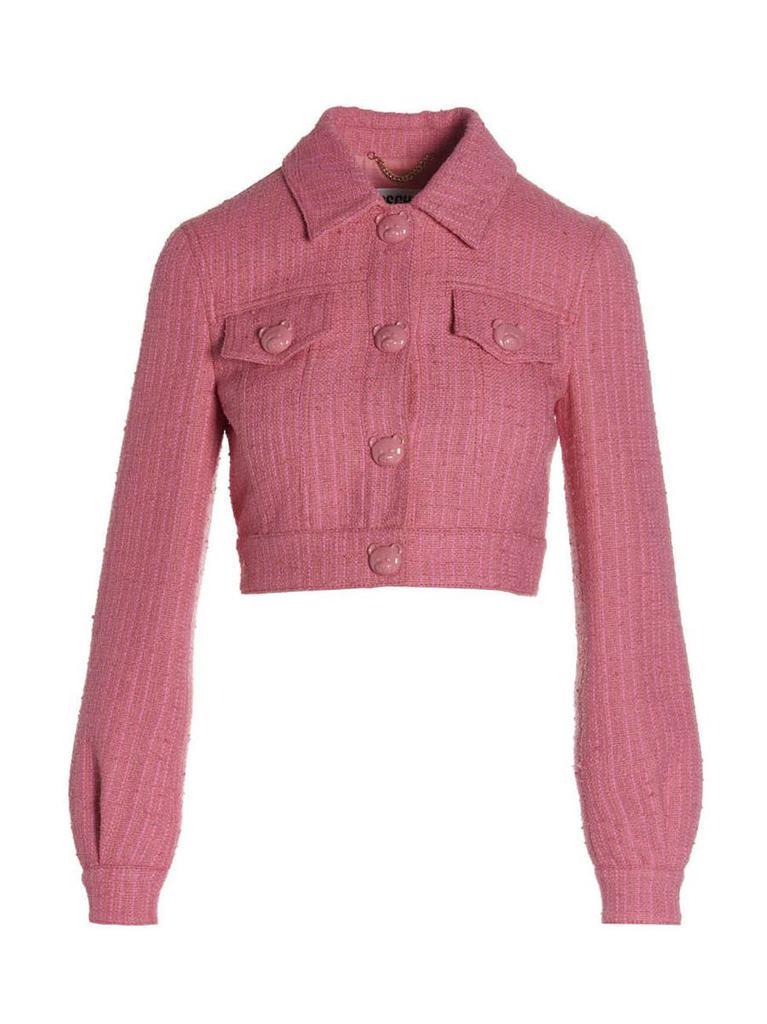 Moschino Moschino Tweed Cropped Jacket