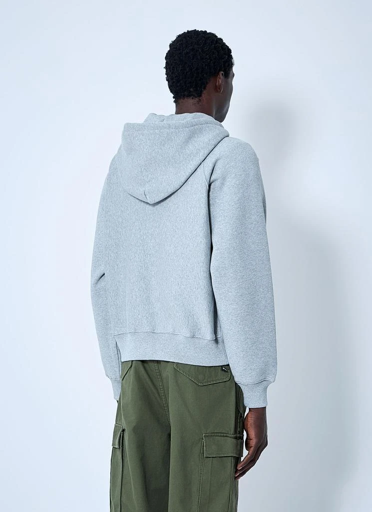 STUSSY Hooded Zip-Up Sweatshirt 4