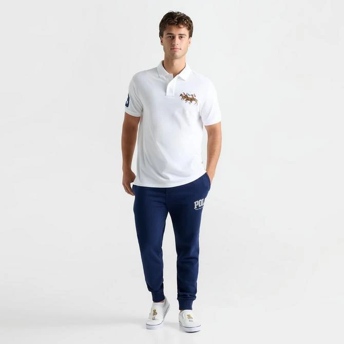 Ralph Lauren Men's Polo Ralph Lauren Triple Pony Mesh Polo Shirt 2