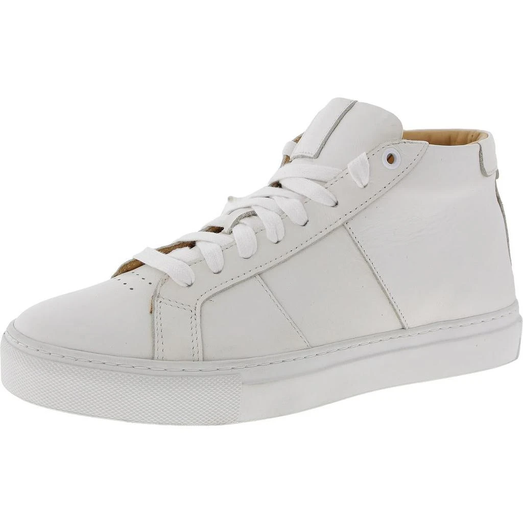 GREATS ROYALE HIGH Womens Lace-Up Leather High-Top Sneakers 1