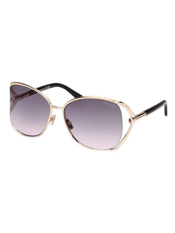 Tom Ford Marta 62MM Round Sunglasses 2