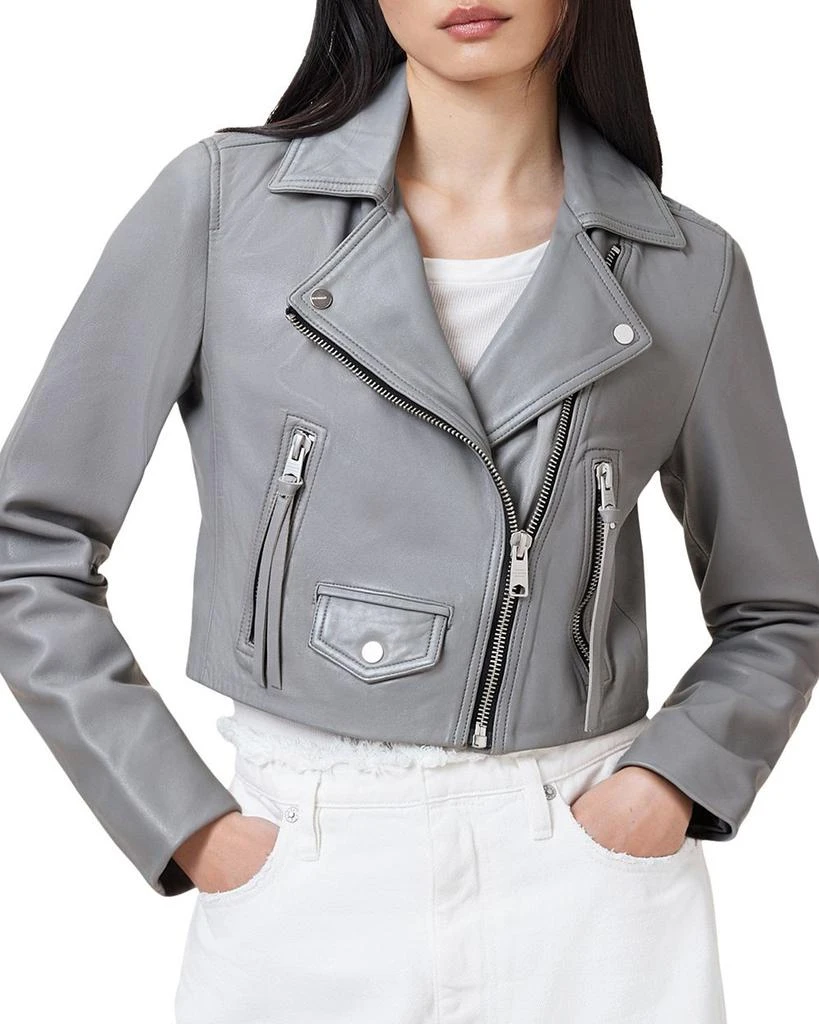 ALL SAINTS Elora Leather Biker Jacket 6