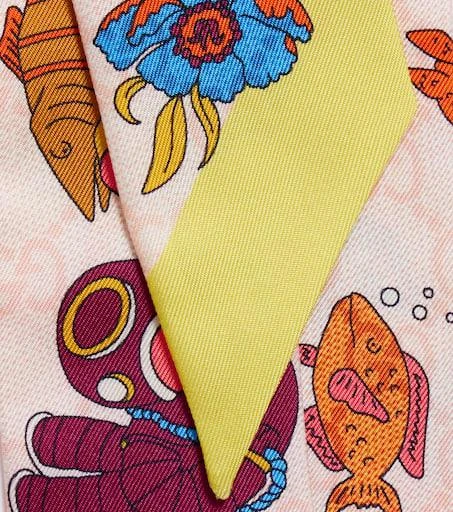 Gucci Printed silk twill scarf 4
