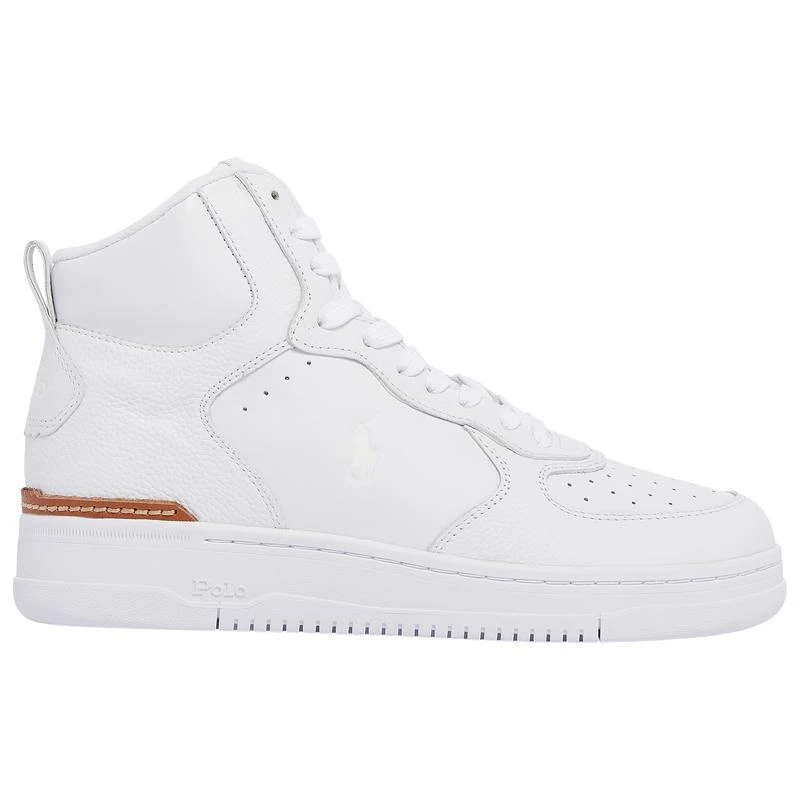 Ralph Lauren Polo Ralph Lauren Masters Mid Leather Sneakers - Men's 1