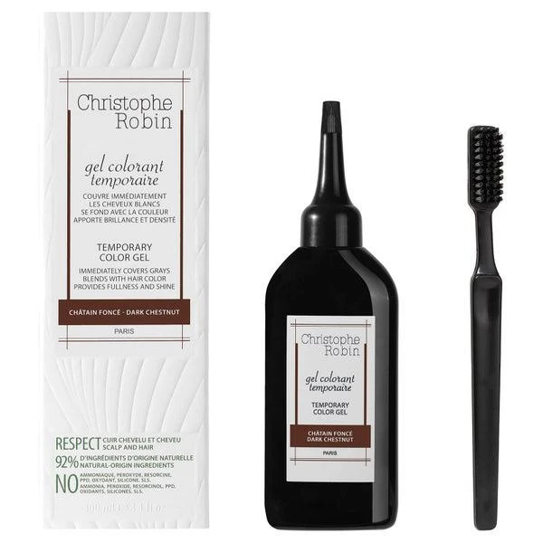 Christophe Robin Christophe Robin Temporary Color Gel - Dark Chestnut 100ml 2