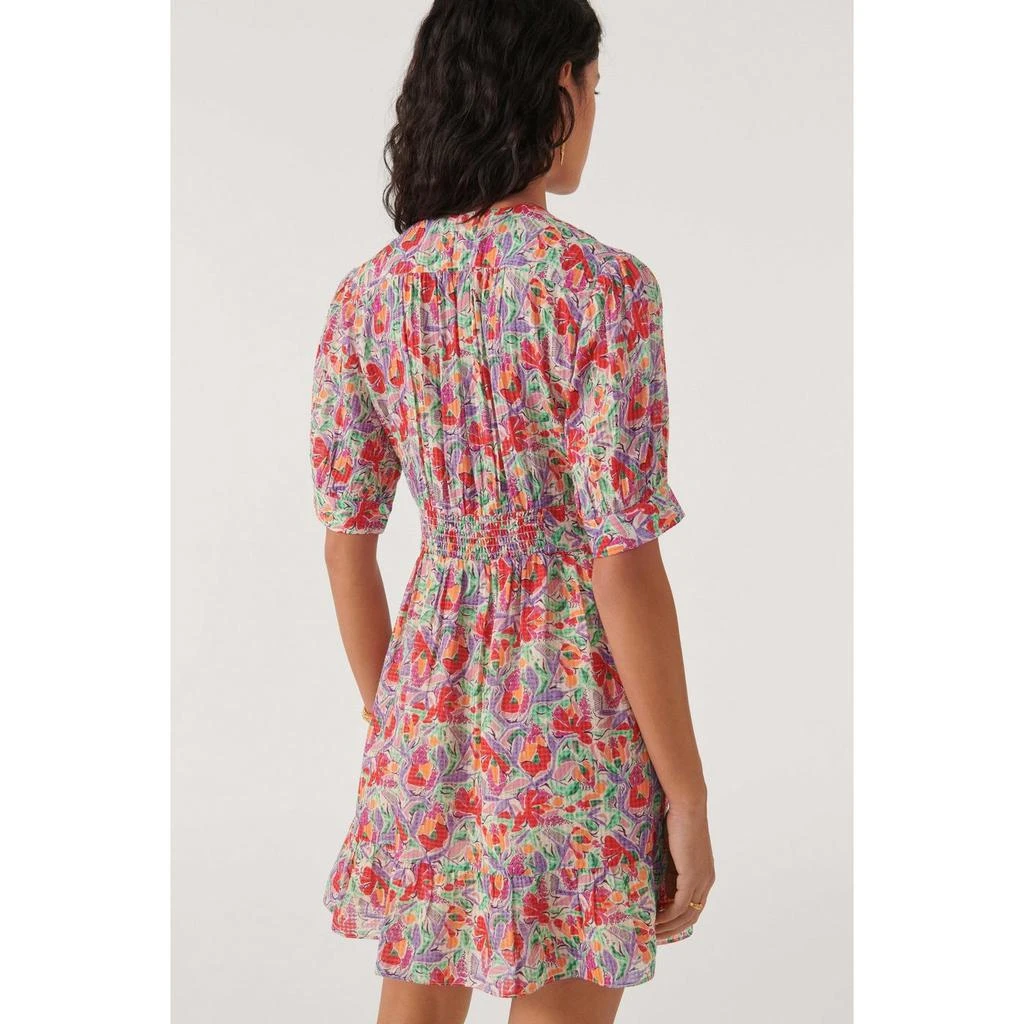 ba&sh Robe Aniela - Ecru - Femme 5