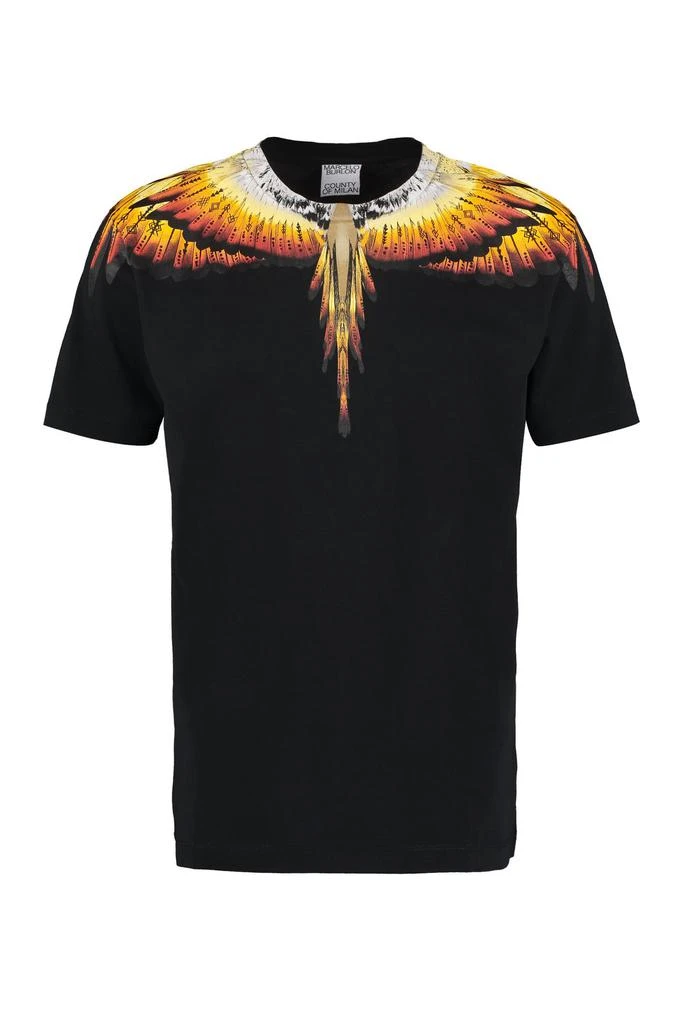 Marcelo Burlon Marcelo Burlon County Of Milan Crewneck Short-Sleeved T-Shirt 1