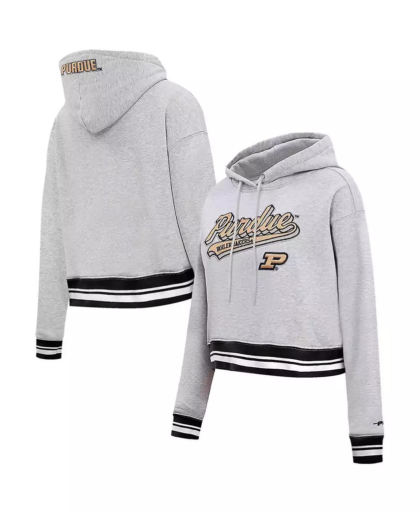 Pro Standard Women's Heather Gray Nebraska Huskers Script