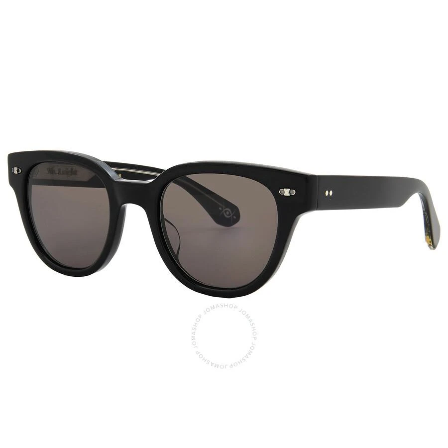 Mr. Leight JANE S Lava Oval Sunglasses ML2047-48-BK-PW/LAVA 3