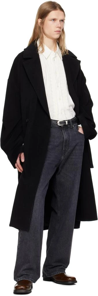 Our Legacy Black 2CM Belt 3