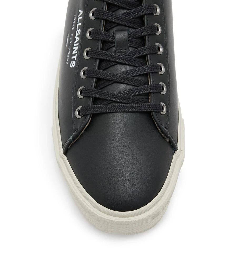 ALL SAINTS Leather Underground Low-Top Sneakers 7