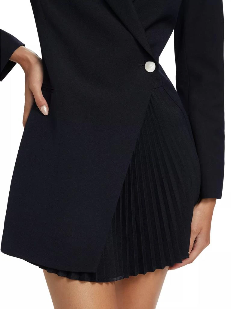 A.L.C. Callen Pleated Blazer Minidress 6