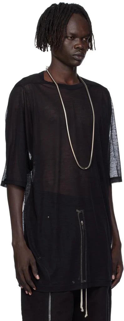 Rick Owens Black Concordians Jumbo SS T-shirt 2