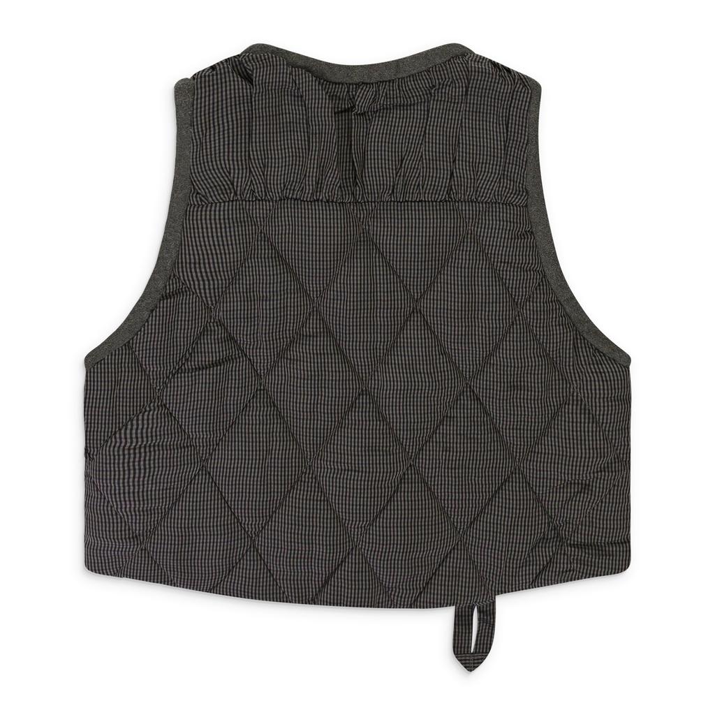Asai MANOR CHECK DESIRE GREEN VEST
