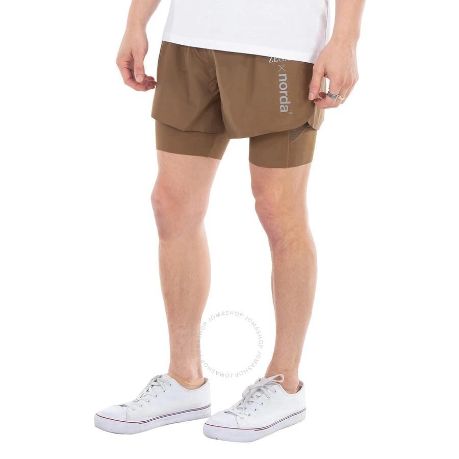 Ermenegildo Zegna Ermenegildo Zegna Logo Layered Running Shorts 3