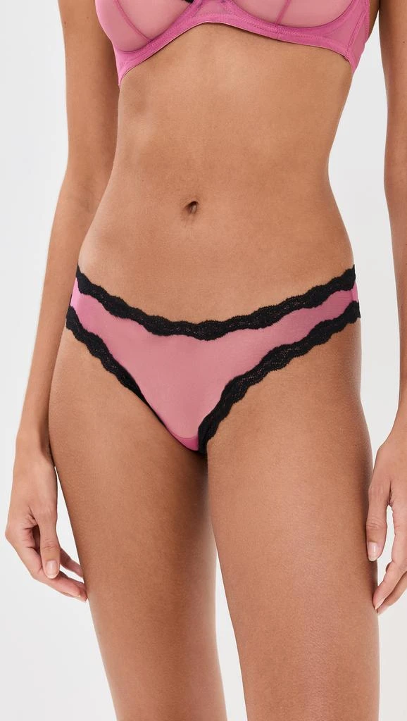 Fleur du Mal Sheer Tulle Thong 1