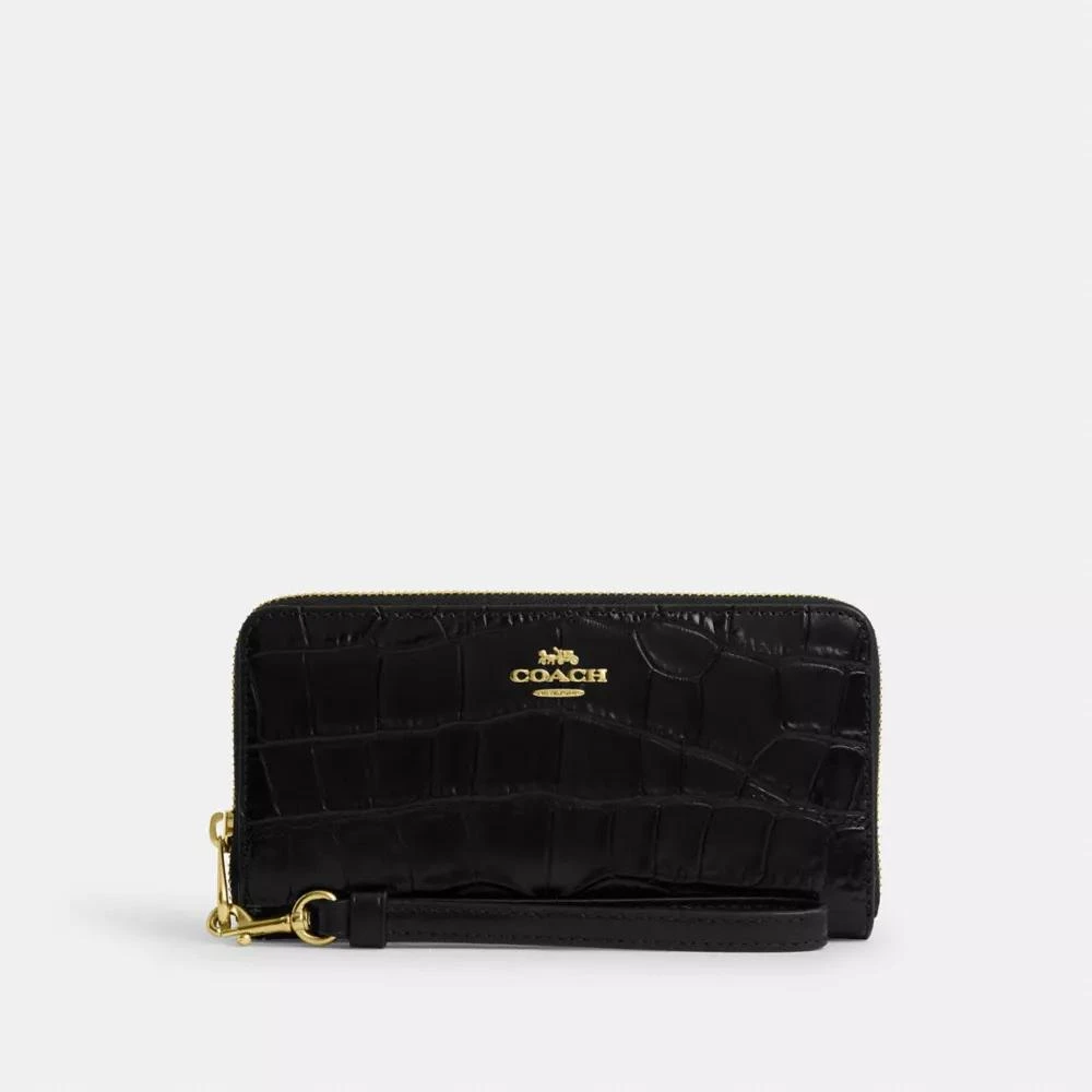 Coach Long Zip Around Wallet 1
