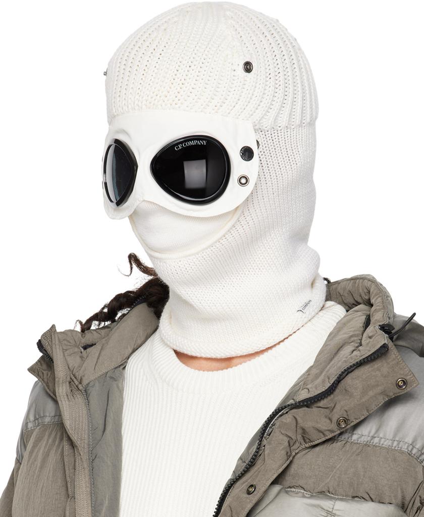 C.P. Company Off-White Goggle Balaclava - Hats - BeyondStyle