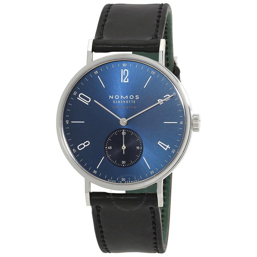 Nomos Glashutte Tangente Neomatik Automatic Blue Dial Men's Watch 146
