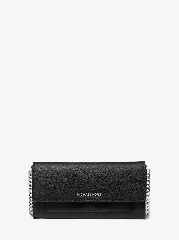 Michael Kors Jet Set Medium Saffiano Leather 2-in-1 Convertible Crossbody Bag