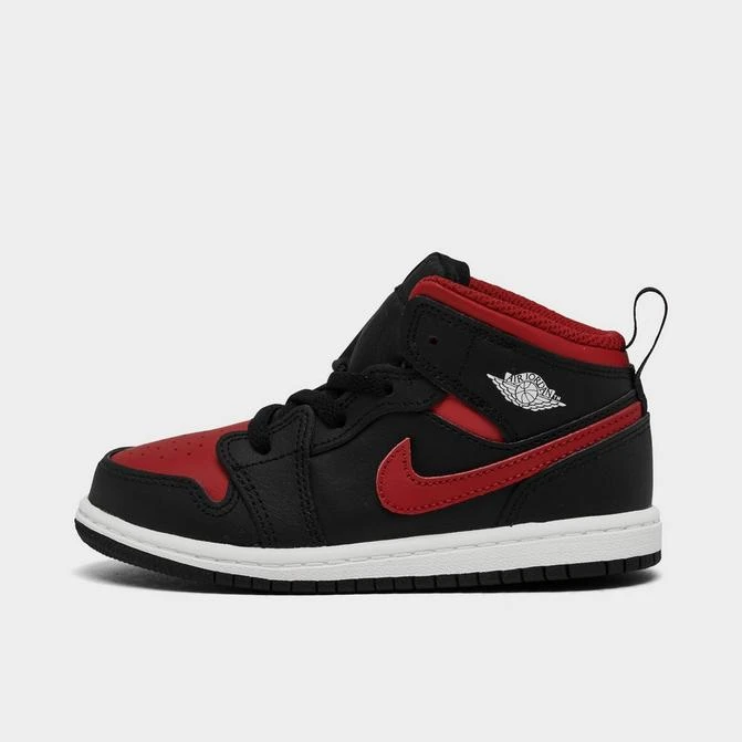 Jordan Kids' Toddler Air Jordan Retro 1 Mid Casual Shoes 1