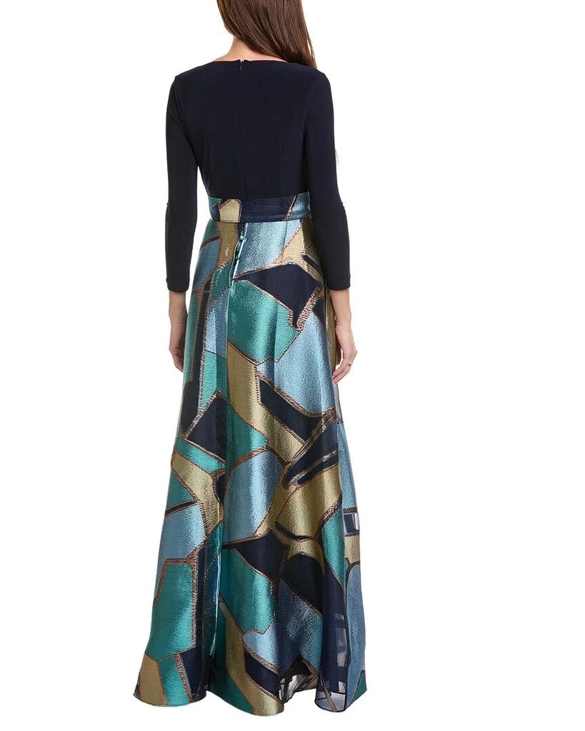 Teri Jon Printed Maxi Dress 2