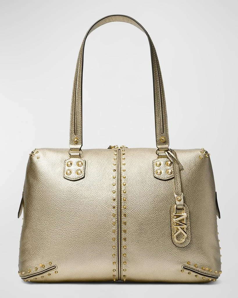 Michael Kors Astor Large Studded Leather Tote Bag 1