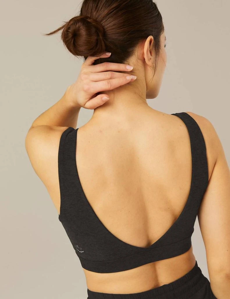 Beyond yoga Spacedye Crossover Bra In Darkest Night 2