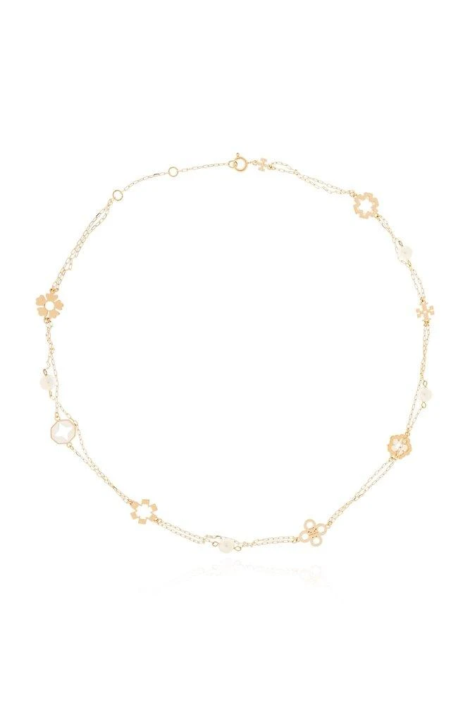 Tory Burch Tory Burch Kira Clover Layered Necklace