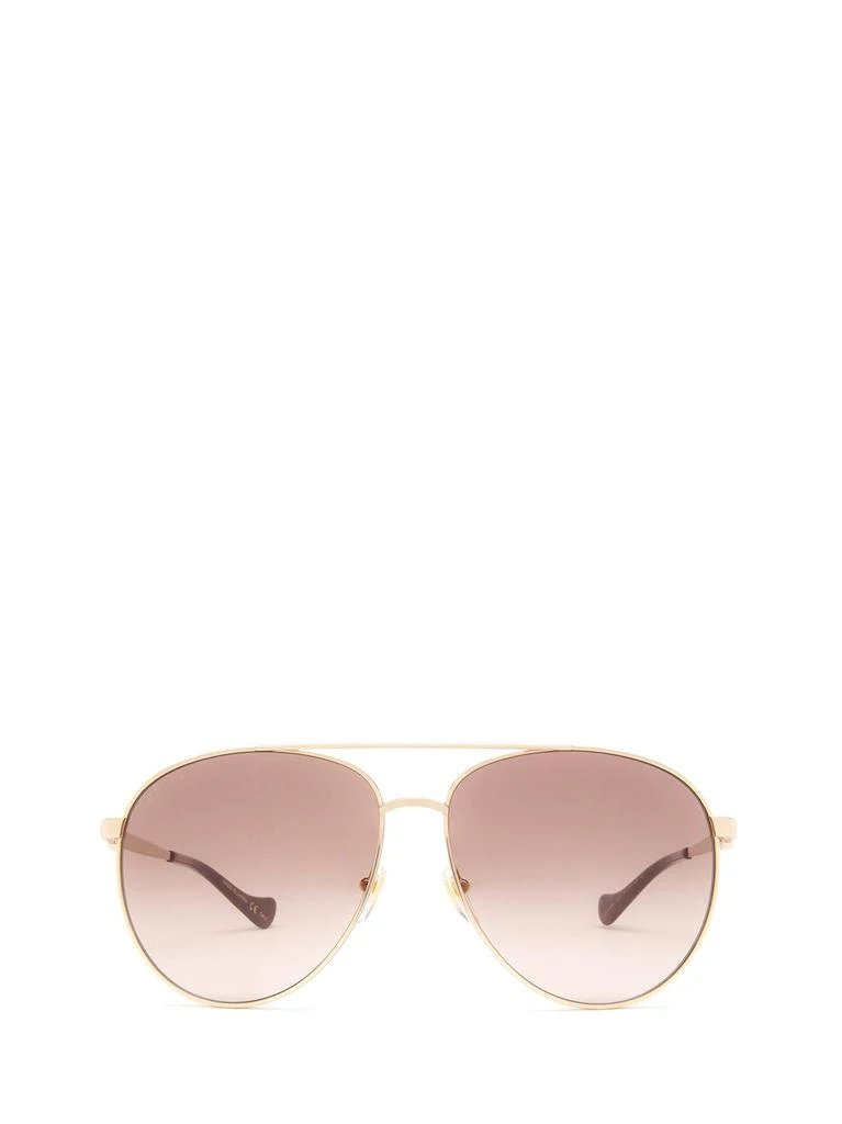 Gucci Eyewear Gucci Eyewear Aviator Frame Sunglasses 1