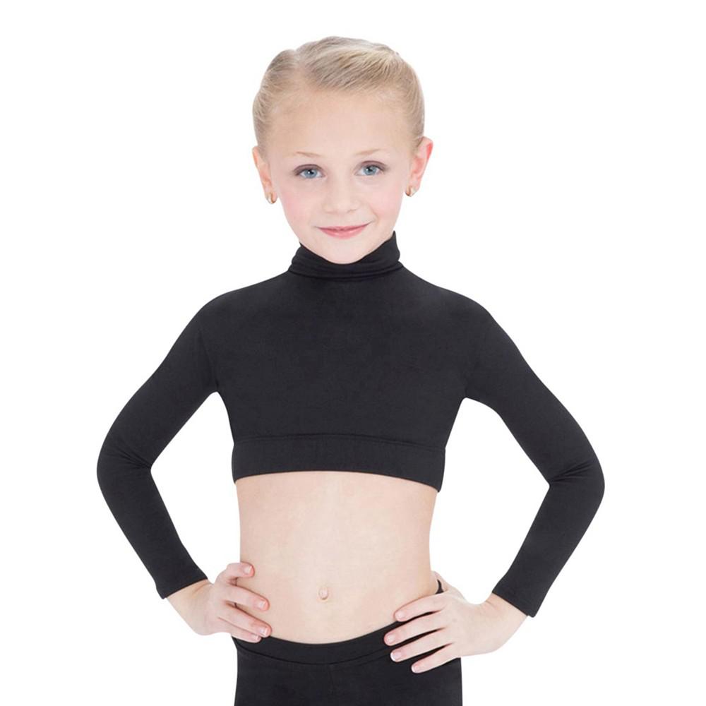 Capezio Big Girls Turtleneck Long Sleeve Top