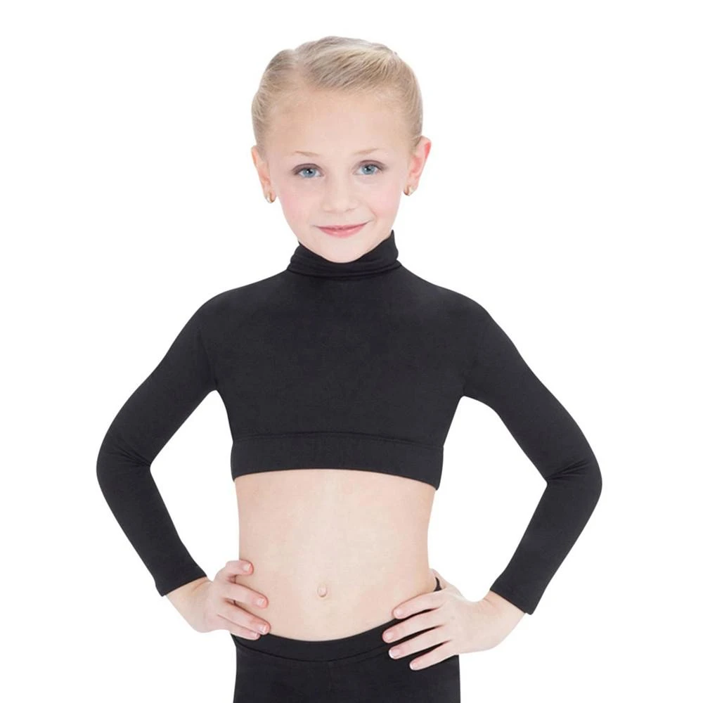 Capezio Big Girls Turtleneck Long Sleeve Top 1