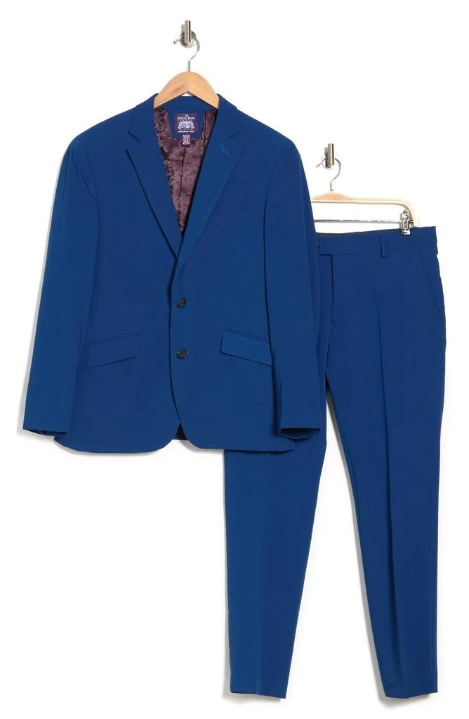 SAVILE ROW CO Bi-Stretch Solid 2-Piece Suit 1
