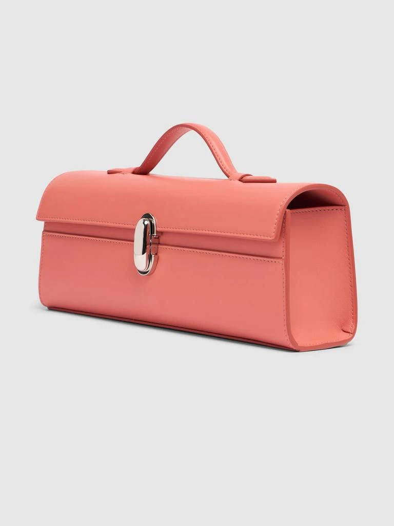 SAVETTE Camellia Smooth Leather Top Handle Bag 3