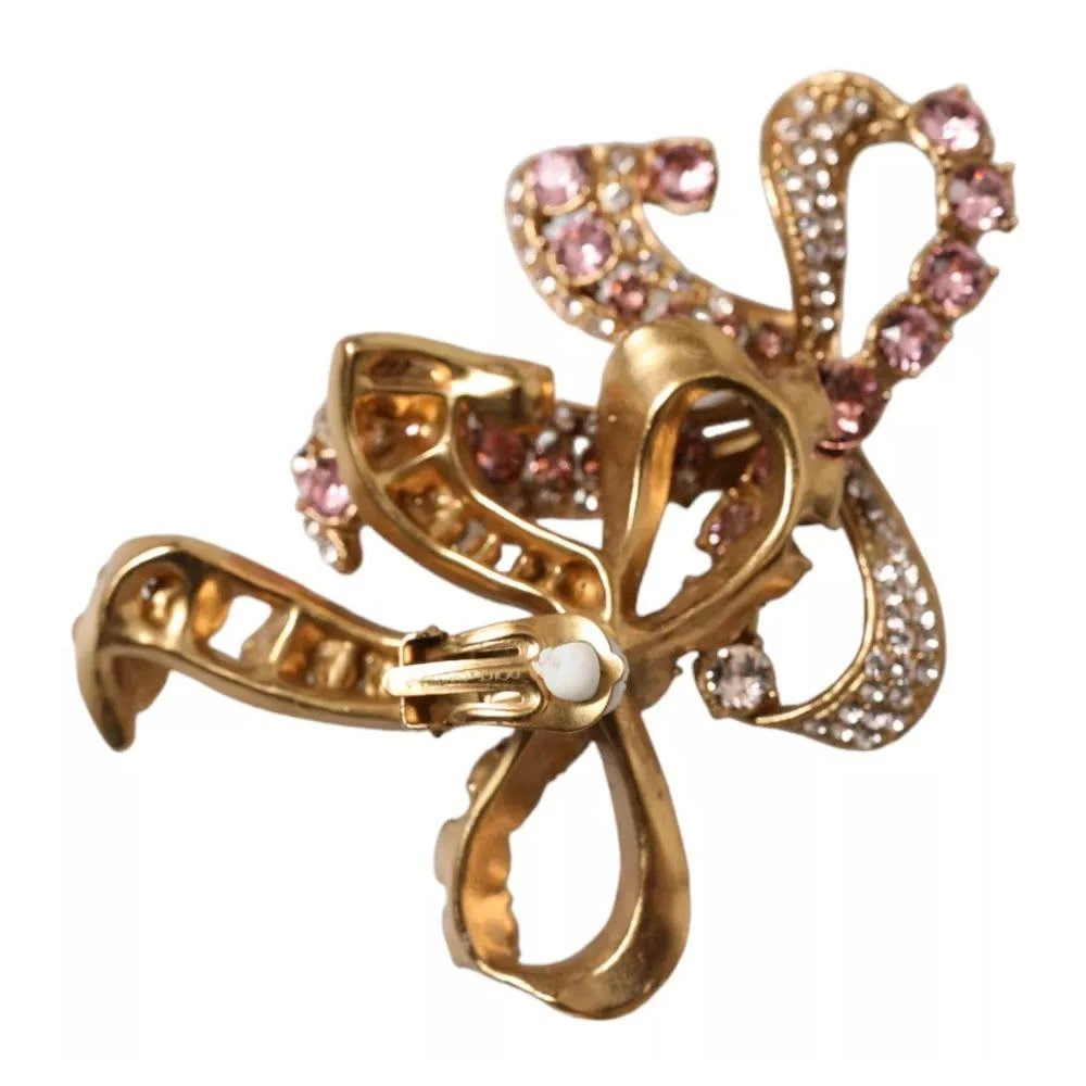 Dolce 
Gabbana Brass Women
s Earrings 2