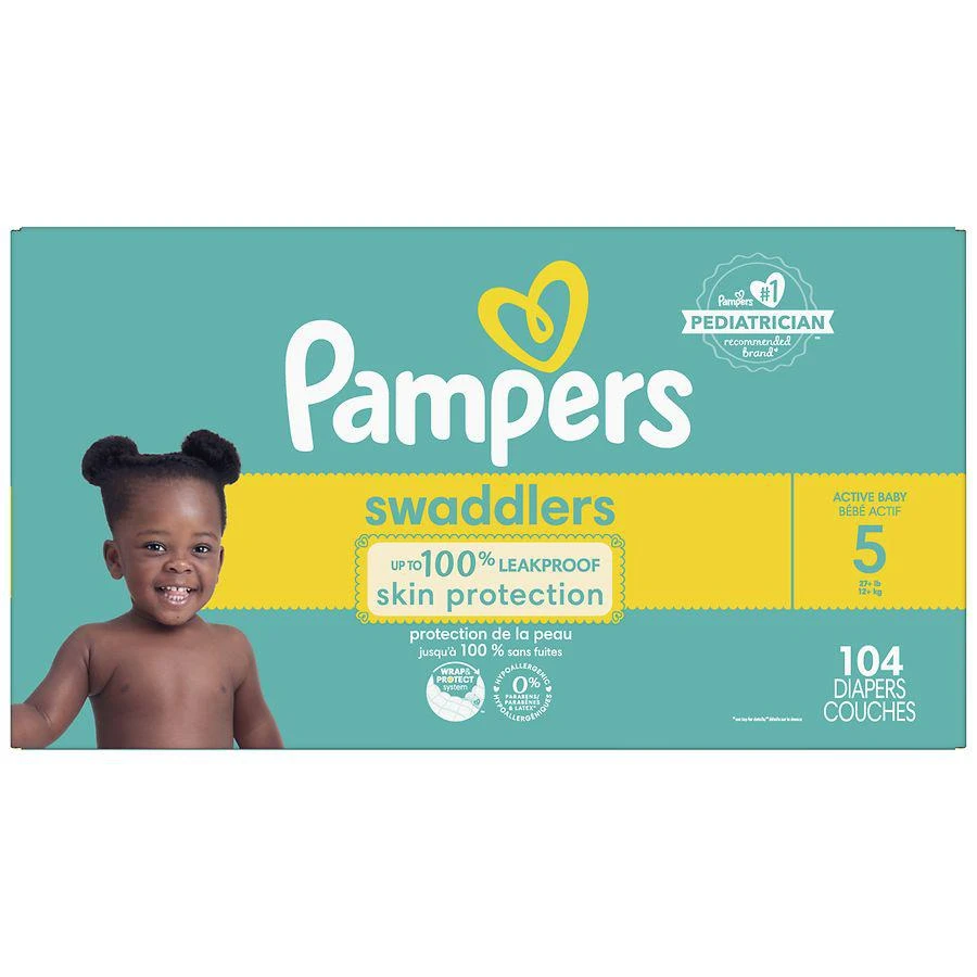 Pampers Ultra Absorbent and Soft Disposable Diapers No scent 1