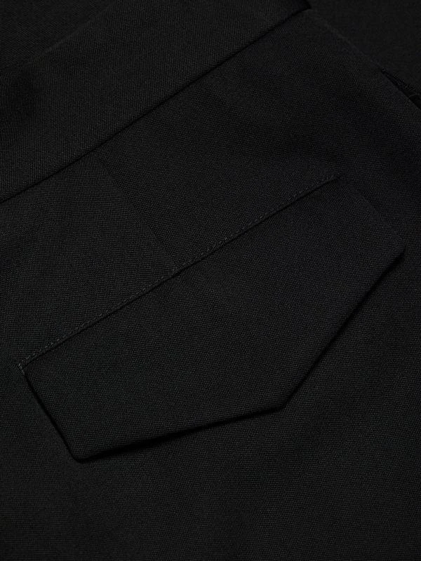 Jil Sander Pleated Wool Relaxed-Fit Shorts 4