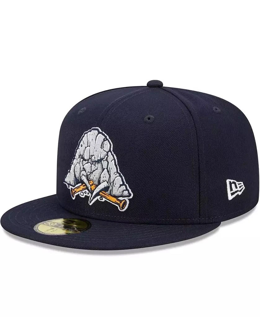 New Era Men's Navy Midland Rockhounds Marvel x Minor League 59FIFTY Fitted Hat 1