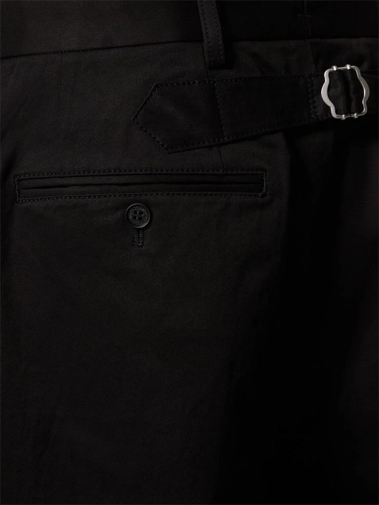Comme des Garcons Cotton Wide Chino Pants 4
