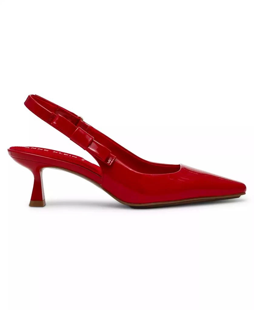 Anne Klein Women's Carmel Slingback Kitten Heel Pumps 10